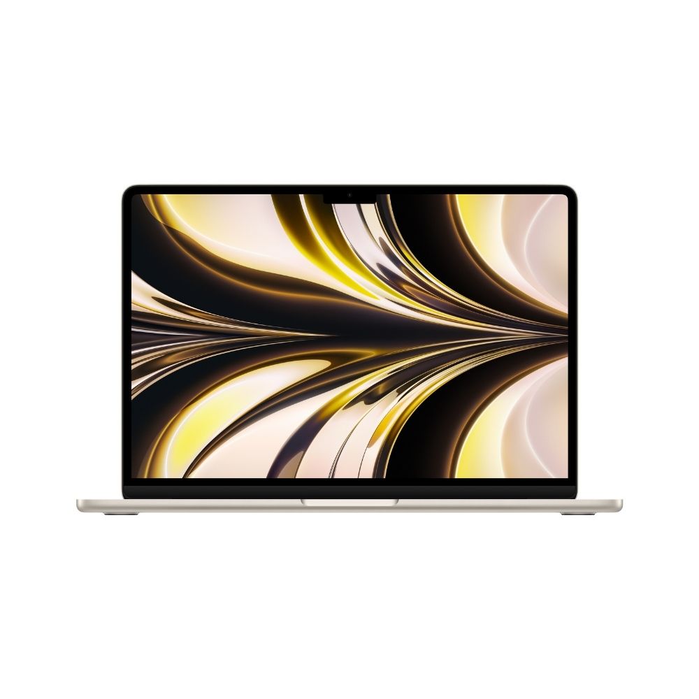 Apple MacBook Air M2 Chip MLY13HN/A (2022) Laptop (8GB RAM/256 GB SSD/13.6-inch (34.46 cm) Display/8-core CPU/8-core GPU /macOS/Starlight)